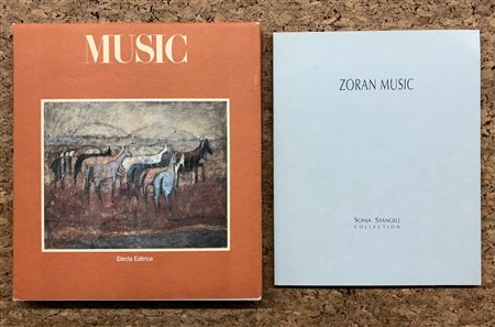 ZORAN MUSIC - Lotto unico di 2 cataloghi