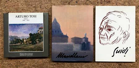 ARTISTI FIGURATIVI (TOSI, GUIDI, MASCELLANI) - Lotto unico di 3 cataloghi
