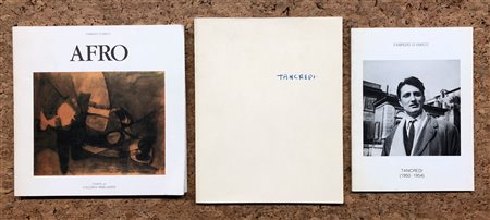AFRO E TANCREDI - Lotto unico di 3 cataloghi