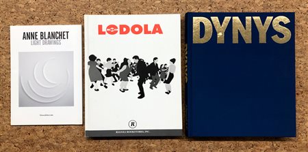 ARTISTI CONTEMPORANEI (LODOLA, DYNYS, BLANCHET) - Lotto unico di 3 cataloghi