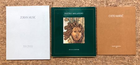 AUTORI VARI (MUSIC, MELANDRI, MARSIC) - Lotto unico di 3 cataloghi