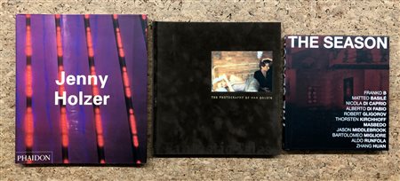 ARTISTI CONTEMPORANEI (HOLZER, GOLDIN, AUTORI VARI) - Lotto unico di 3 cataloghi