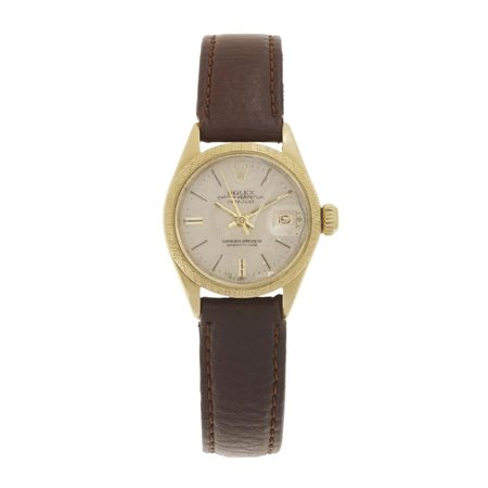 OROLOGIO DA POLSO, ROLEX, OYSTER PERPETUAL DATE JUST, REF. 6901/8, 1970 CIRCA...
