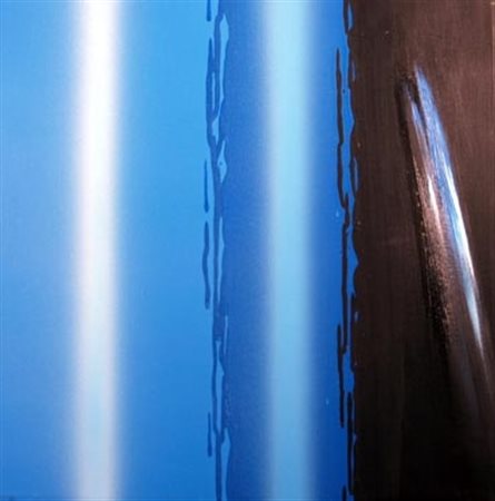 FINZI ENNIO (Venezia 1931) "Luce-contro" 2000 Acrilico su tela cm. H: 50.00...