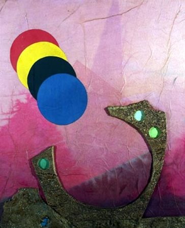 CRIPPA ROBERTO (Monza 1921 - Bresso 1972) "Senza titolo" anni '70 Collage su...