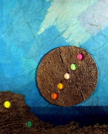 CRIPPA ROBERTO (Monza 1921 - Bresso 1972) "Senza titolo" anni '70 Collage su...