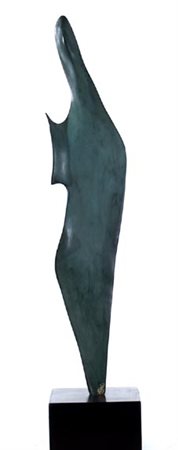 CHERI ARMANDO (Sarule 1962) "Maternità" 2003 Bronzo cm. H: 43.00 Firmato e...