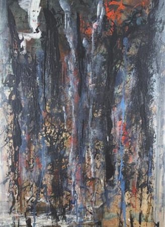 PACE CARLO (Alessandria 1937 - Alessandria 2011) "Brivido" 1978 Smalto su...