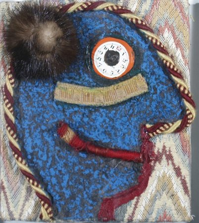 BAJ ENRICO (Milano 1924 - Varese 2003) "Il maresciallo Moltka" 1999 Acrilici...