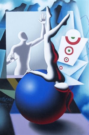 KOSTABI MARK (Los Angeles 1960) "My alba is true" 2009 Olio su tela cm. H:...