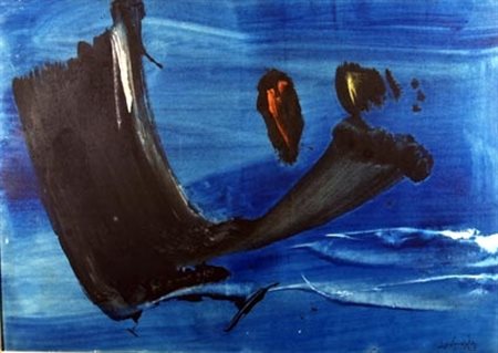 SCHNEIDER GERARD (Saint Croix 1896 - Parigi 1986) "Composizione D. 49" 1962...