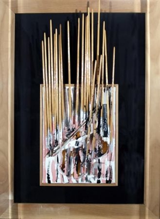 ARMAN FERNANDEZ (Nizza 1928 - Nizza 2005) "Composizione di violini e...