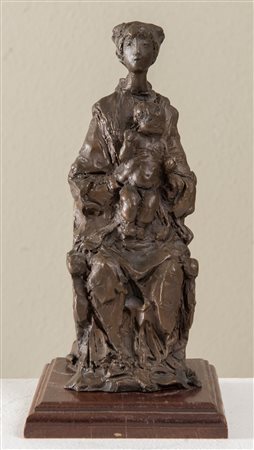 QUINTO GHERMANDI (Crevalcore 1916 - S. Lazzaro di Savena 1994). “Mater Dei”,...