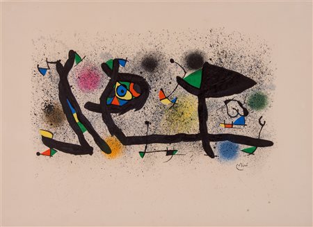 JOAN MIRO’ (Barcellona 1893 - Palma di Maiorca 1983). “Senza titolo”....
