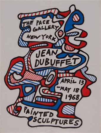 JEAN DUBUFFET (Le Havre 1901 - Parigi 1985). “The Pace Gallery New York”....