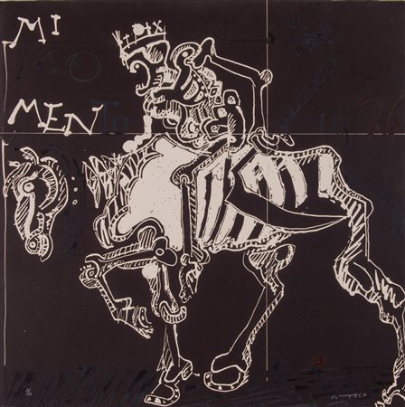 JOSE’ GARCìA ORTEGA (Arroba de los Montes 1921 - Parigi 1990). “Senza...