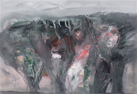 LIDIA PUGLIOLI (S. Lazzaro di Savena 1919 - Bologna 2013). “Paesaggio...