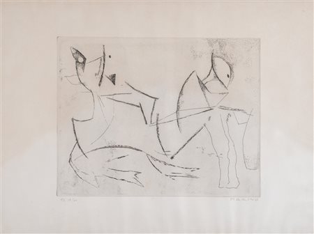 MARINO MARINI (Pistoia 1901 - Viareggio 1980). “Eleven Plates”. Incisione su...