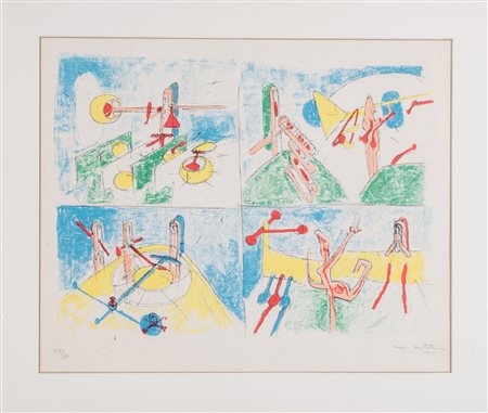 ROBERTO SEBASTIAN MATTA (Santiago del Cile 1911 - Civitavecchia 2002). “Senza...