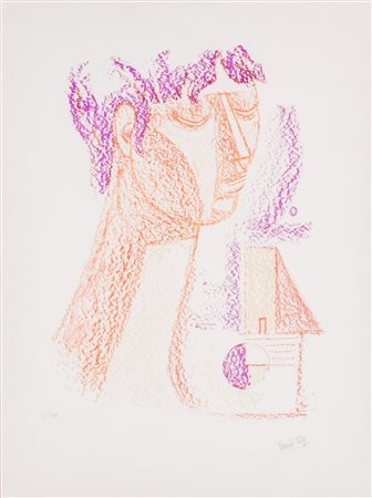 MARIO TOZZI (Fossombrone 1895 - Saint-Jean-du-Gard 1979). “Figura”....