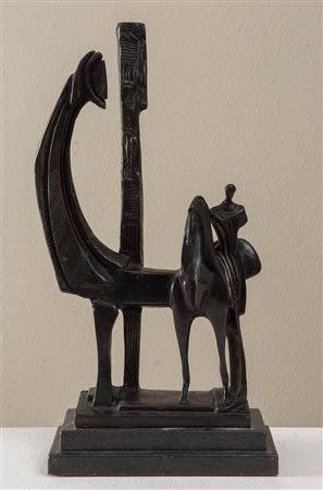 CLAUDIO NICOLI (San Giovanni in Persiceto 1958). “Senza titolo”. Scultura in...