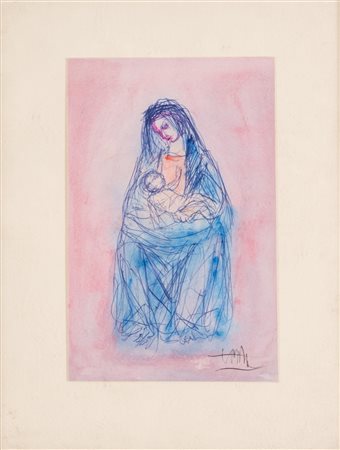 CLETO TOMBA (Castel San Pietro Terme 1898 – Bologna 1987) “Madonna con...