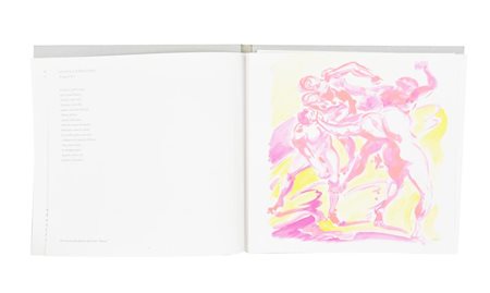 Aligi Sassu MANUSCRIPTUM volume contenente riproduzioni di disegni eseguiti...