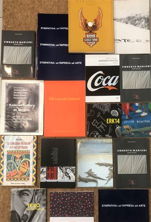 ARTE CONTEMPORANEA - Lotto unico di numerosi cataloghi