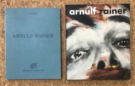 ARNULF RAINER - Lotto unico di 2 cataloghi