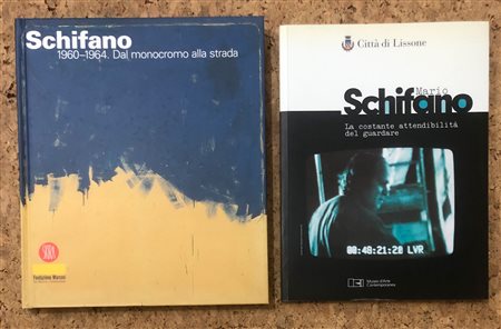 MARIO SCHIFANO - Lotto unico di 2 cataloghi