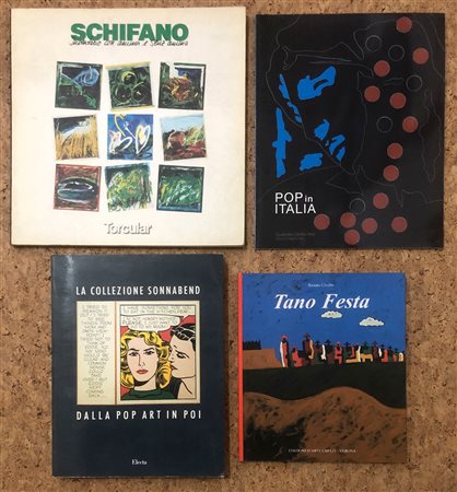 POP ART - Lotto unico di 4 cataloghi