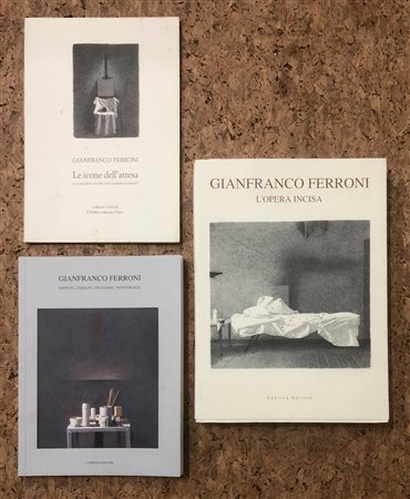 GIANFRANCO FERRONI - Lotto unico di 3 cataloghi