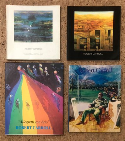 ROBERT CARROLL - Lotto unico di 4 cataloghi