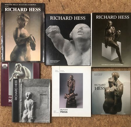 RICHARD HESS - Lotto unico di 7 cataloghi