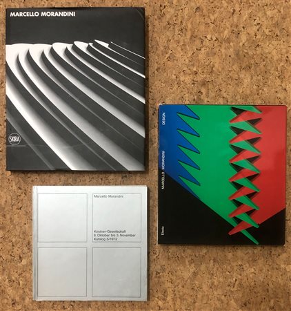 MARCELLO MORANDINI - Lotto unico di 3 cataloghi