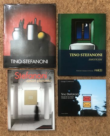 TINO STEFANONI - Lotto unico di 4 cataloghi
