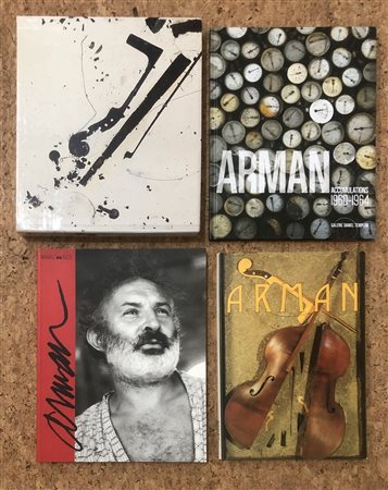 FERNANDEZ ARMAN - Lotto unico di 4 cataloghi: