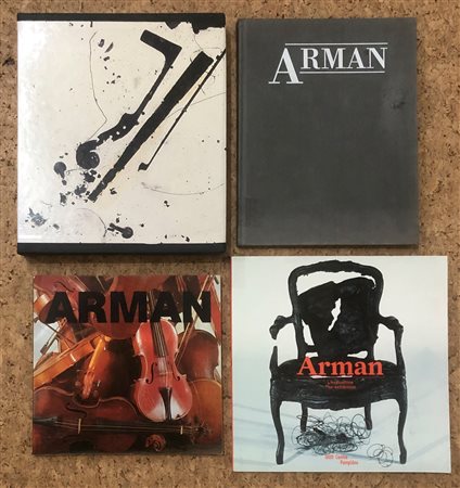 FERNANDEZ ARMAN - Lotto unico di 4 cataloghi: