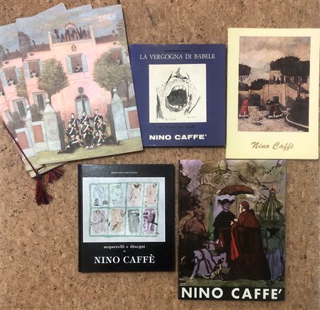 NINO CAFFÈ - Lotto unico di 4 cataloghi e 3 calendari