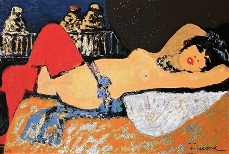 Salvatore Fiume "La modella"