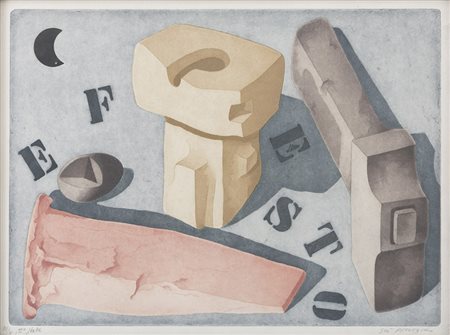 Giò Pomodoro "Efesto" 1988