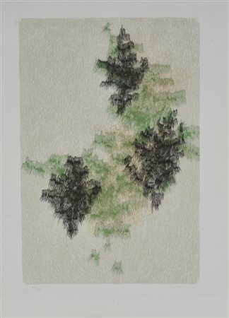 Nome Moshiko SENZA TITOLO litografia su carta, cm 54x40 esemplare 55 su 75 firma