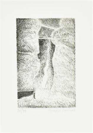 Ruggero Savinio LIBRO CON OPERA GRAFICA DI RUGGERO SAVINIO incisione su...