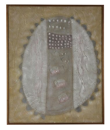 Antonino Nacci SENZA TITOLO tecnica mista su tela, cm 100x80