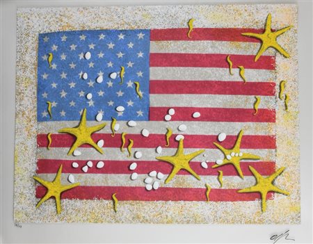 Omar Aprile Ronda SENZA TITOLO serigrafia su pvc neutro, cm 70x90 esemplare...