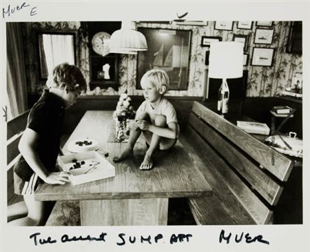 Rosalind Solomon - Chuck Muer Home - 1983 foto ai Sali d’argento - cm. 20x25....