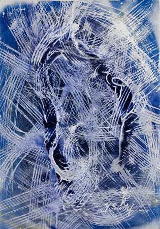 Yasuo Sumi - A Homage to Venice 08 - 2009 tecnica mista su tela cm. 100x70...