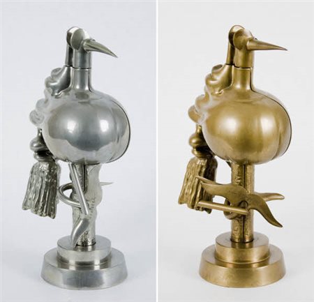 Wifredo Lam - Oiseau de feu & Oiseau de fer (2) – 1970 - multipli in ottone...