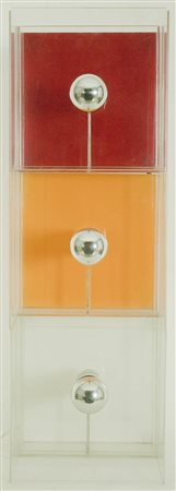 Gianni Colombo - Teorema – 1969 - assemblaggio plexiglass, portalampade e...