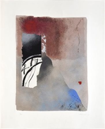 Santomaso, Senza Titolo, 1989